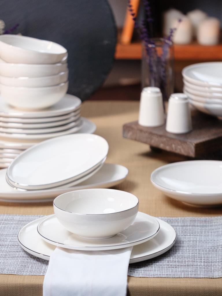 Maxx Doria Celestia Platinum 6 Kişilik 29 Parça Yemek Takımı