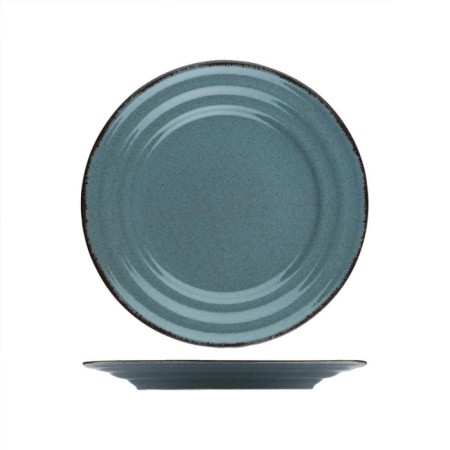 Pearl Porselen Tuana Mavi 12 Kişilik 48 Parça Yuvarlak Yemek Takımı