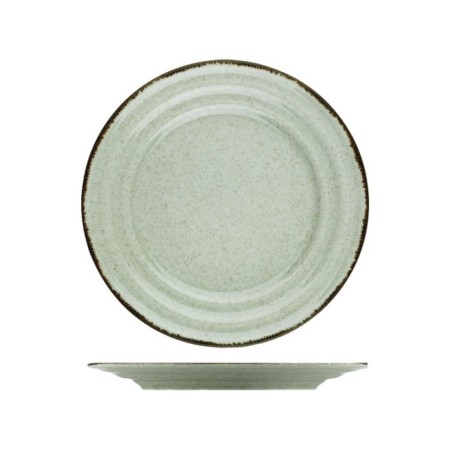 Pearl Porselen Tuana Yeşil 12 Kişilik 48 Parça Yuvarlak Yemek Takımı