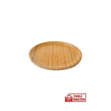 Bambum Penne 25 Cm Yuvarlak Tabak B0136
