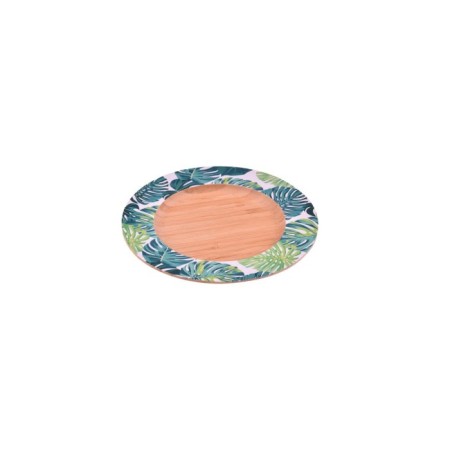 Bambum Botanica Gastro 20 Cm Yuvarlak Tabak B1068