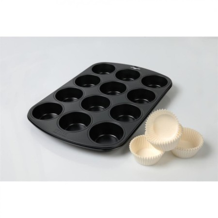 Kaıser Classıc Mufin Kalıbı 12 li+60 Adet Kagıt Kalıp