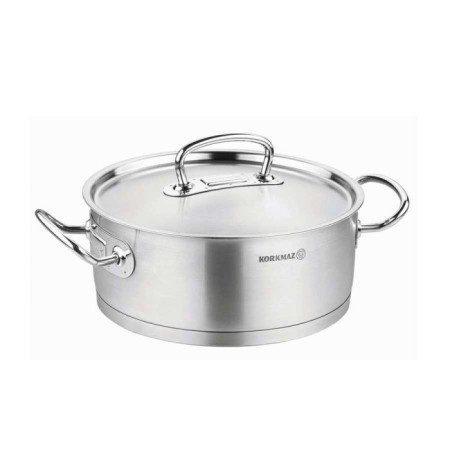 Korkmaz Proline Satin 24x10 Kısa Tencere A1170