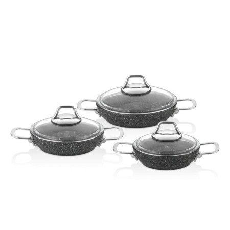 Falez Black Line 6 Parça Sahan Seti Bln 3019