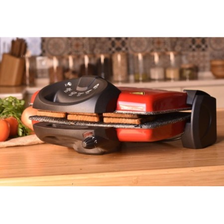 Bambum Gustava Kırmızı Kompakt Tost Makinası B3287