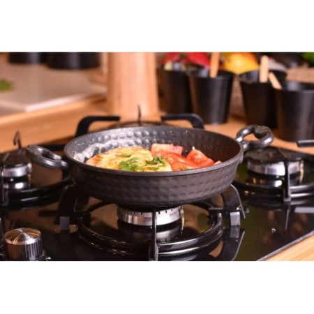 Bambum Pade 20 Cm Yuvarlak Siyah Sahan B3147