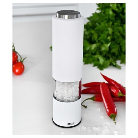 Adhoc Tropıca Whıte Elektrikli Tuz Ve Biber Değirmeni Siyah AH-MP23