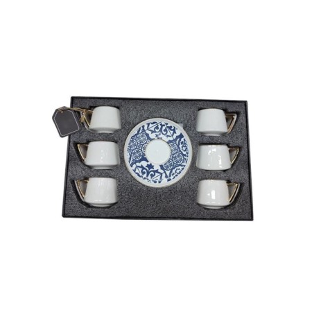 Arow Porselen 6 Kişilik 12 Parça Kahve Fincan Takımı DC1.TR-3379