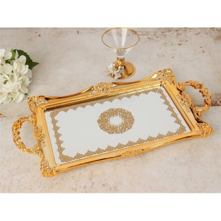 Sembol Blanca Tepsi Altın