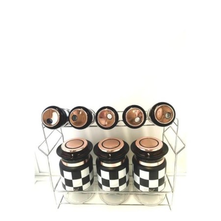 Arow Quadra Damalı 8'Li Baharat Takımı TR-3739