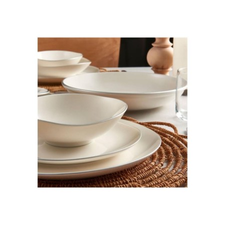 Güral Porselen GBSRD30YT30GM Roden Platin 6 Kişilik 30 Parça Yemek Takımı