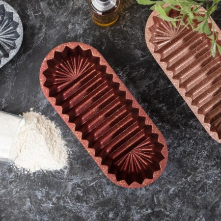 Bernardo Baton Döküm Kek Kalıbı Nar Çiçeği ALK004