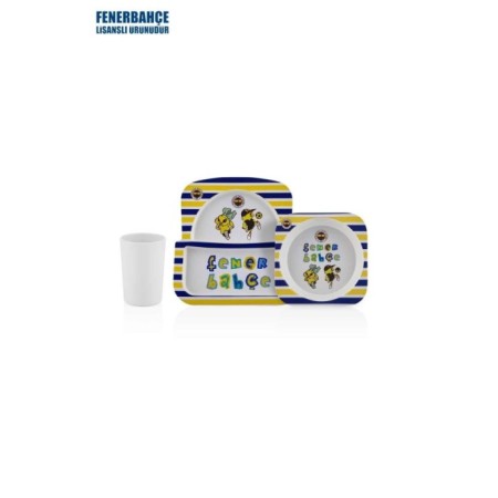 Neva Fenerbahçe Lisanslı 3 Parça Mama Takımı N3374