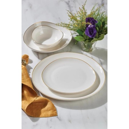 Neva İkon Gold 12 Kişilik 56 Parça Yemek Takımı N3564