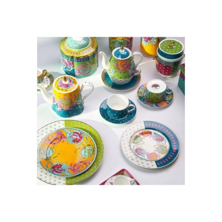 LuckyArt Estelle Bone 4'Lü Tabak Seti 20 Cm LYHD563