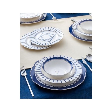 Acar Renna 6 Kişilik 24 Parça Porselen Yemek Takımı SCT-05441