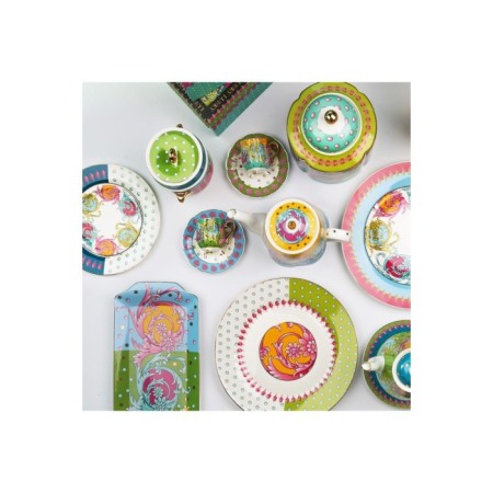 LuckyArt Estelle Bone 4'Lü Tabak Seti 27 Cm LYHD564