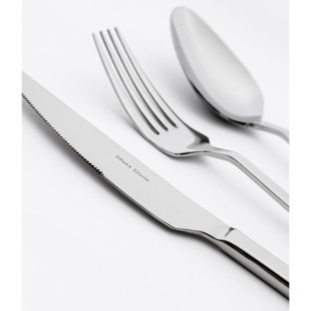 Maxx Doria Rigel Yarım Dekorlu 12 Kişilik 84 Parça Çatal Kaşık Bıçak Takımı PA1003