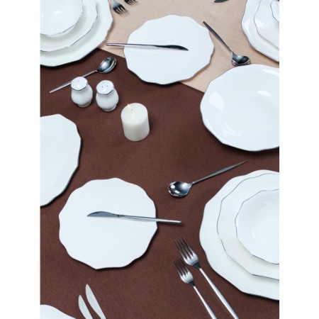 Maxx Doria Star Platinum 12 Kişilik 58 Parça Yemek Takımı PA2013