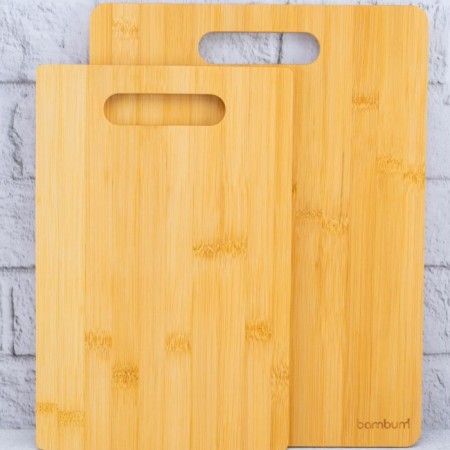 Bambum Leona 2'Li Kesme Tahtası Bambu B5949