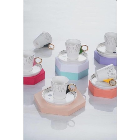 Acar Grove 6'Lı Kahve Fincan Takımı MXG-011833