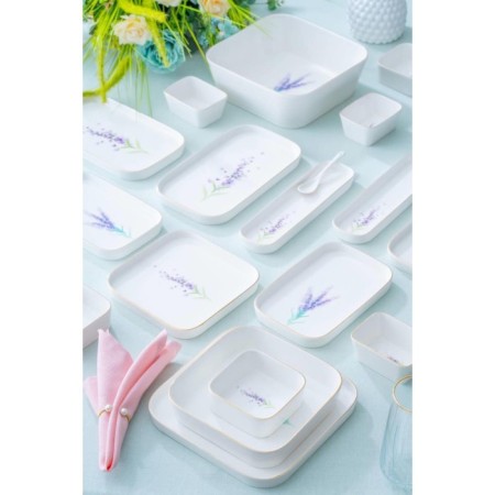 Acar Lavander 6 Kişilik 45 Parça Yemek Takımı PORWM-05310