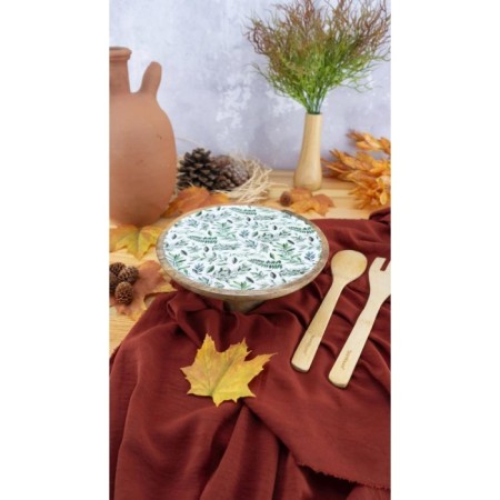 Bambum Kangura Ayaklı Sunum Yaprak Küçük B5976