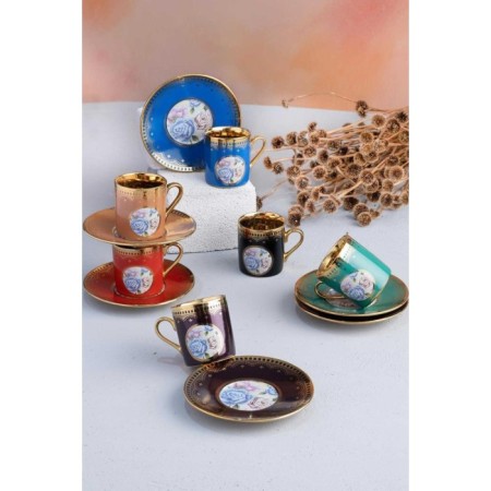 Acar Markız 6'Lı Kahve Fincan Takımı SYT-22-0109