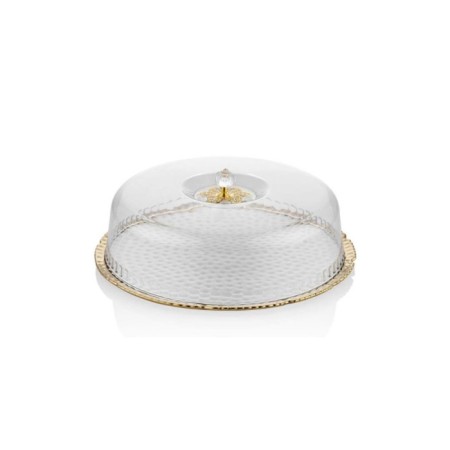 Joy Carmen Hammered Whıte Gold Kek Standı