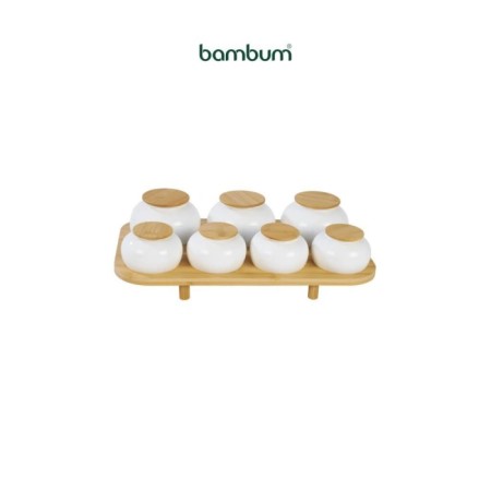 Bambum Simple 7'Li Baharat Seti Standlı B5840
