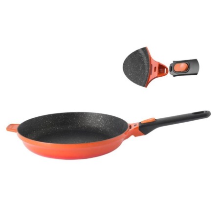 Berghoff Gem Stay Cool Soft Orange Çıkarılabilir Saplı 28 Cm Tava 8501041