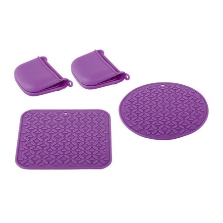 Tantitoni Silikon 4 Parça Nihale Tutamaç Seti Vişne Renk TUTSET4V