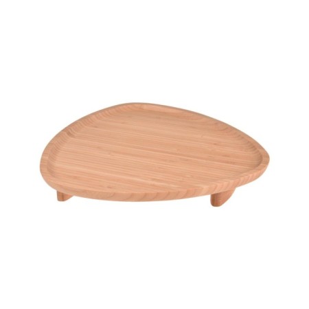 Bambum Tridius Ayaklı Üçgen Sunum Tepsisi B0714