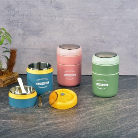 Tohana Çelik Yemek Kabı 2 Katlı THN66720