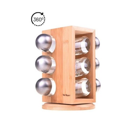 Bambum Tina 6 Parça Dönen Baharatlık B2250