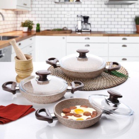 Falez Creamy 6 Parça Sahan Set CRE3060