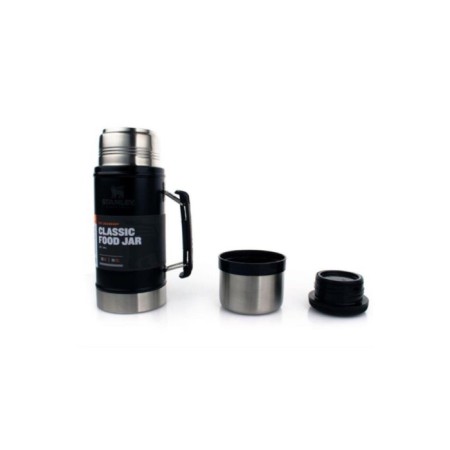 Stanley Klasik Vakumlu Çelik Yemek Termosu 0.94 Lt Siyah