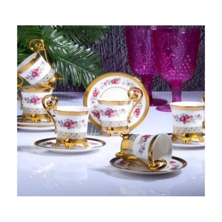 Kosova Sophıa 6 Kişilik Ayaklı Kahve Fincan Takımı İST-166