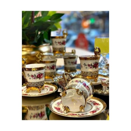 Kosova Sophıa 6 Kişilik Ayaklı Kahve Fincan Takımı İST-166