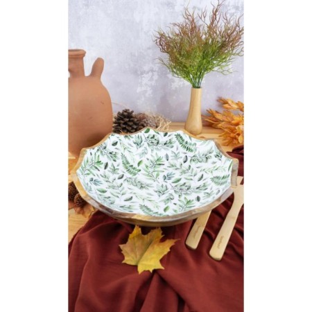 Bambum Kangura Derin Kase Yaprak Büyük B5989