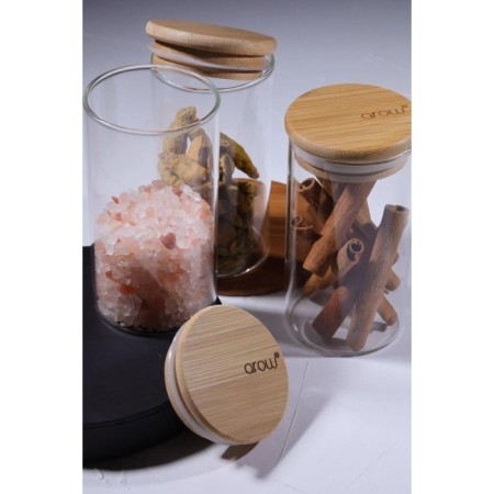 Arow Betsy Bambu Kapaklı Kavanoz 300 Ml TR-3981