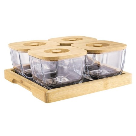 Bambum Krosna Plus 9 Parça Cam Kahvaltılık B4845