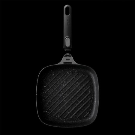 Berghoff Gem Çıkarılabilir Saplı Stay Cool Izgara Kare Tava Gri 24 Cm 8501031