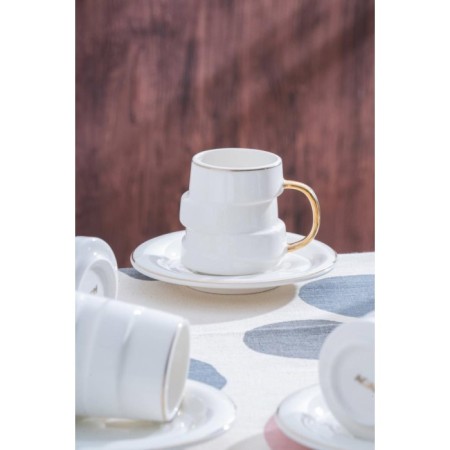 Acar Marlow 6 Kişilik Kahve Fincan Takımı SAN-08062