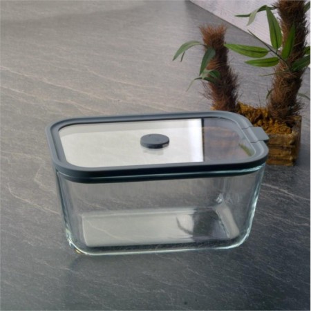 Tohana Silikon Cam Kapaklı Saklama Kabı 1400 Ml THN83382