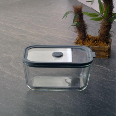 Tohana Silikon Cam Kapaklı Saklama Kabı 800 Ml THN83381