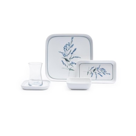 Maxx Doria Vega Salvia 6 Kişilik 24 Parça Kahvaltı Takımı PA2146