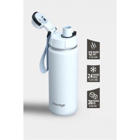 Stevıg 1 Hand Leak Proof Sızdırmaz Çelik Termos 500 Ml Ice Melt ST-223