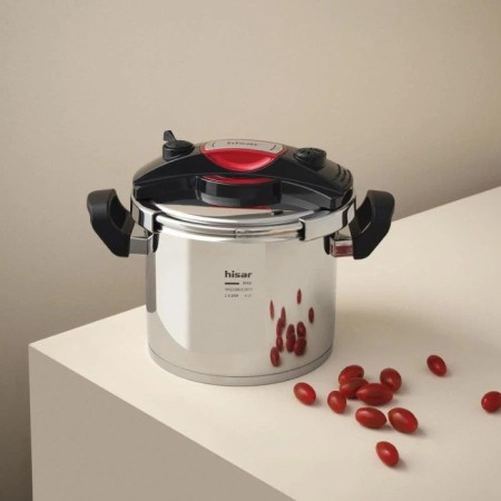 Hisar Monaco Joy Siyah 6 Lt Düdüklü Tencere