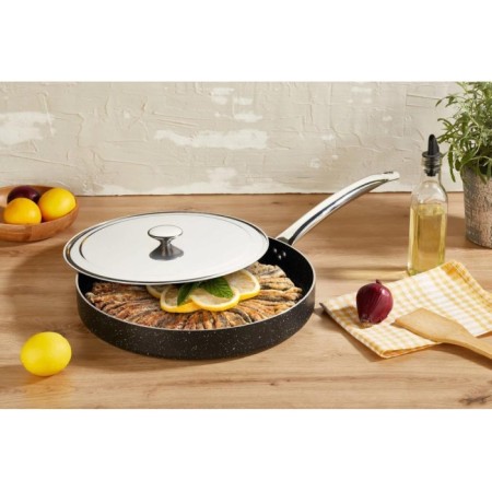 Falez Black Line 32 Cm Balık Tavası BLN3062